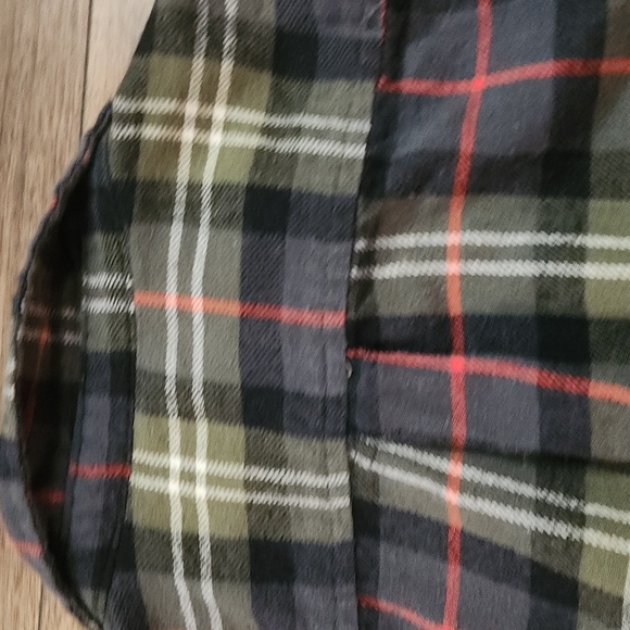 Healthex, Plaid Kids Shirt - Black, Green, Red, Size 4T - Picture 12 of 13